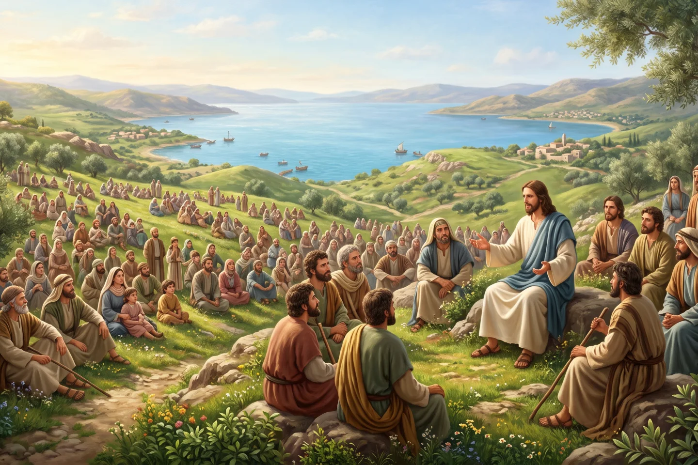 Illustration related to The Sermon on the Mount